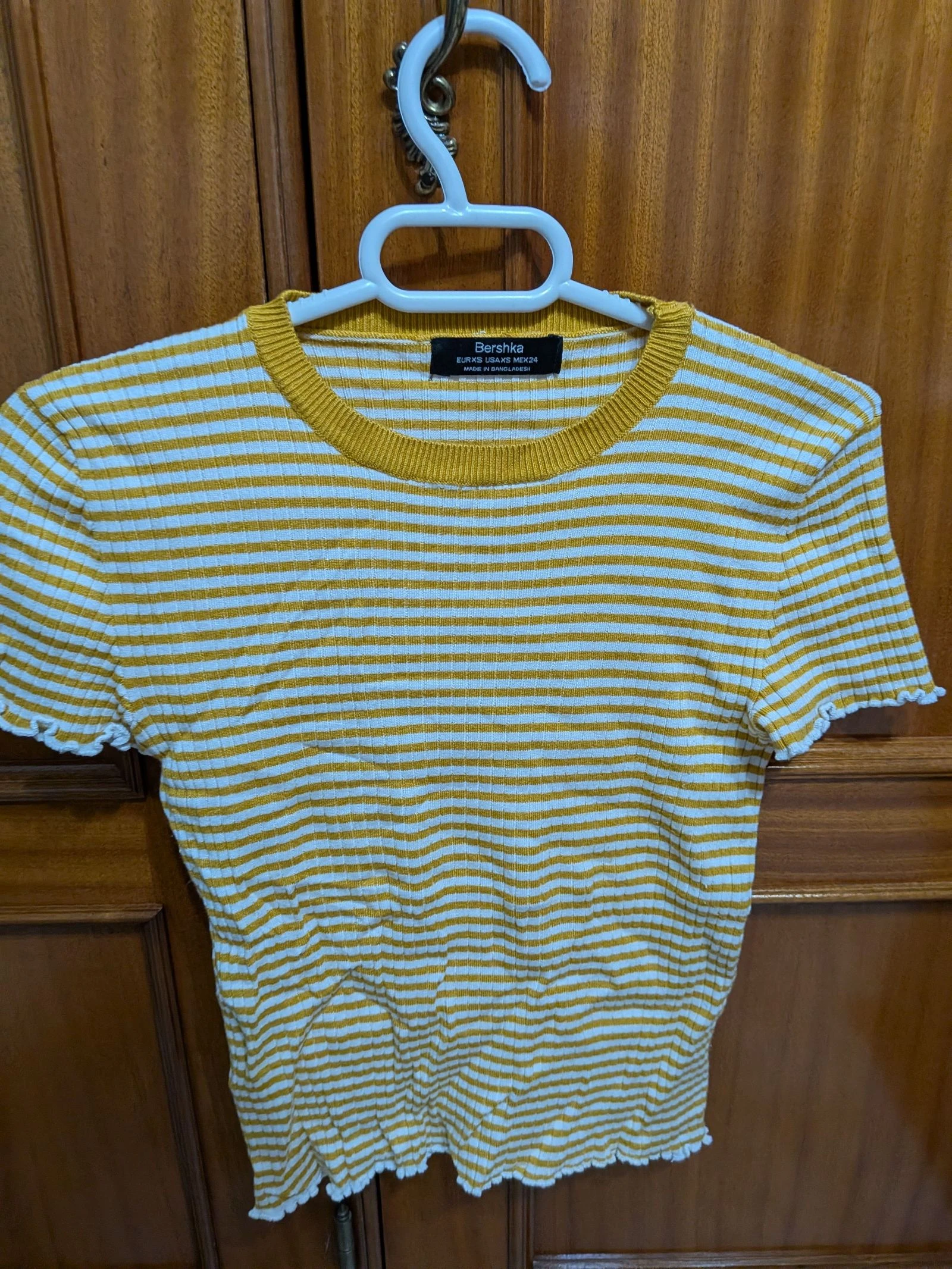 Geel T-shirt dames – photo 2
